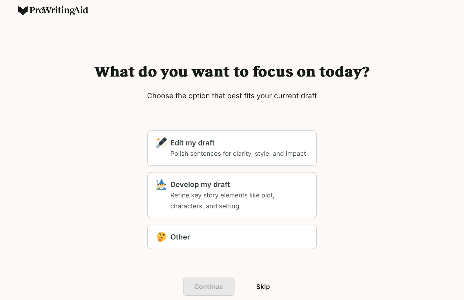 prowritingaid drafts