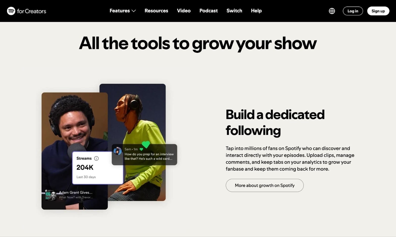 spotify for podcasters