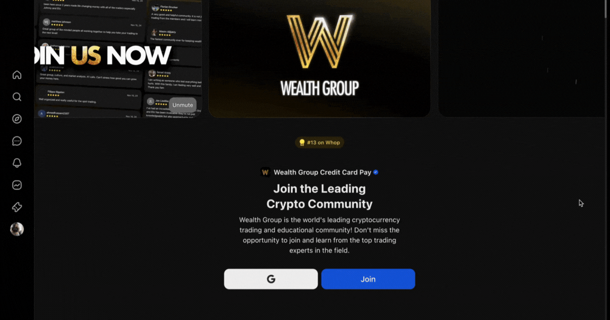 wealth group course gif