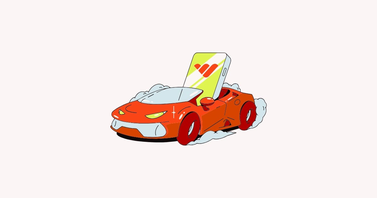 whop car illustration
