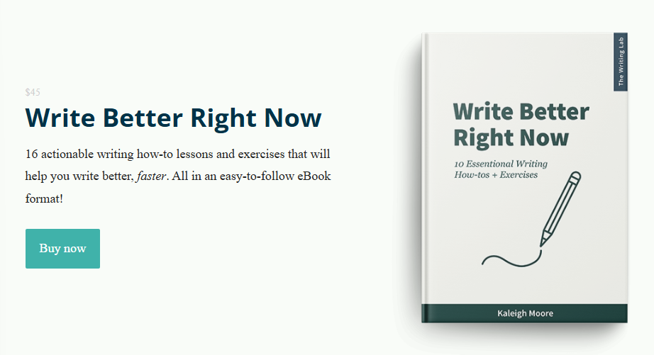 write better right now