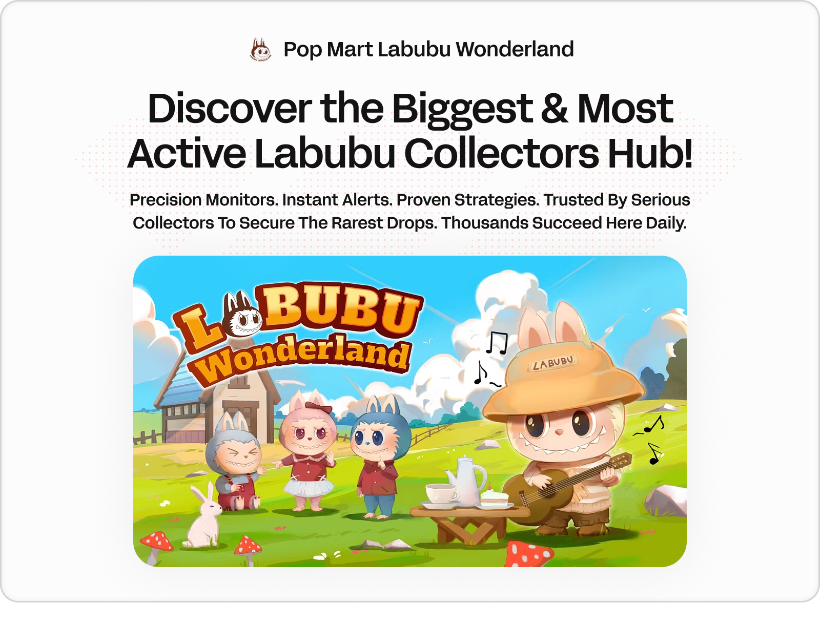 popmart labubu wonderland