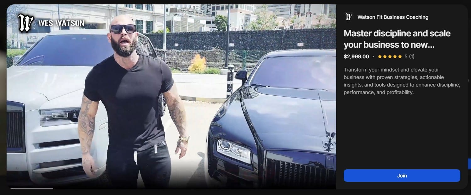 master discipline whop community