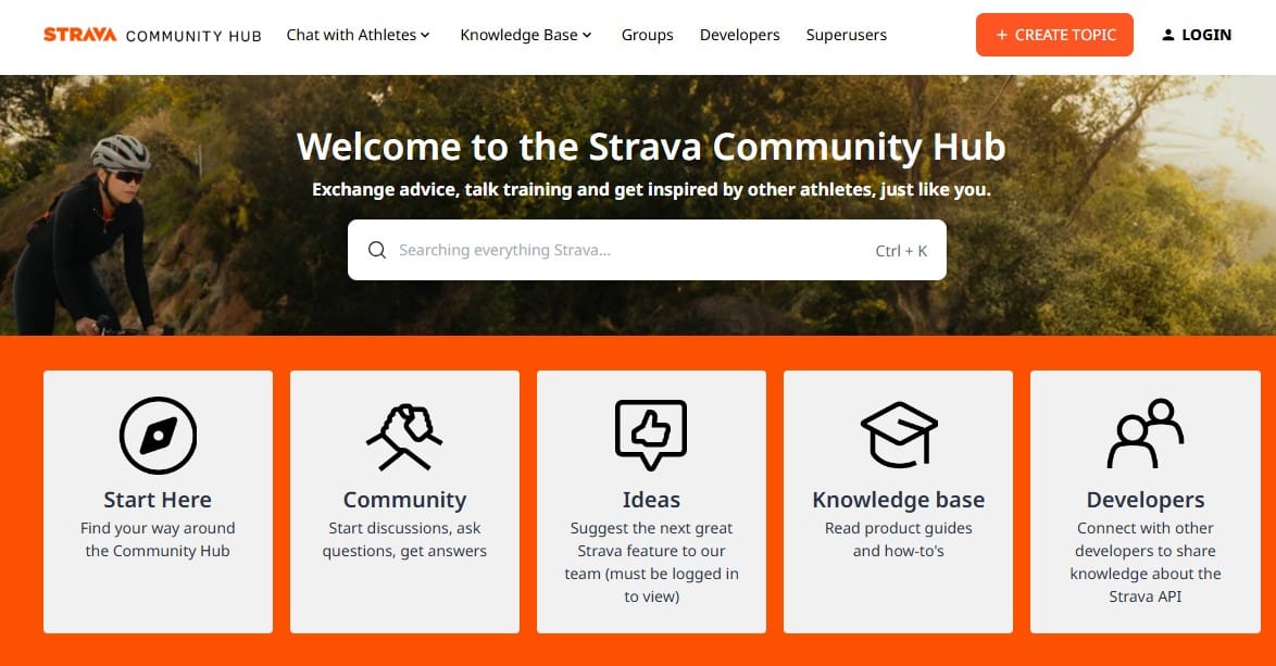 strava community