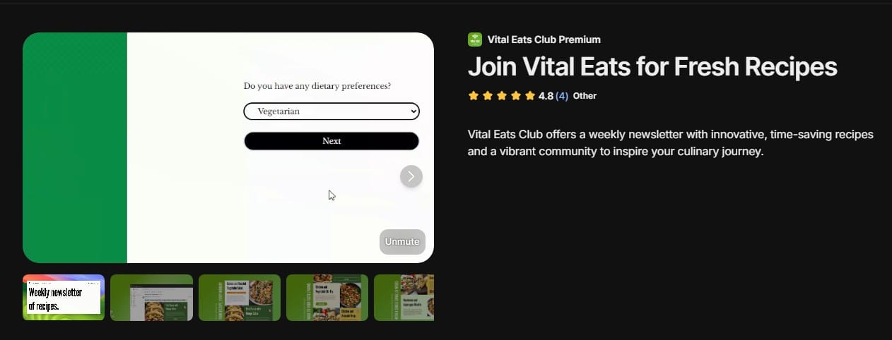 vital eats club whop community