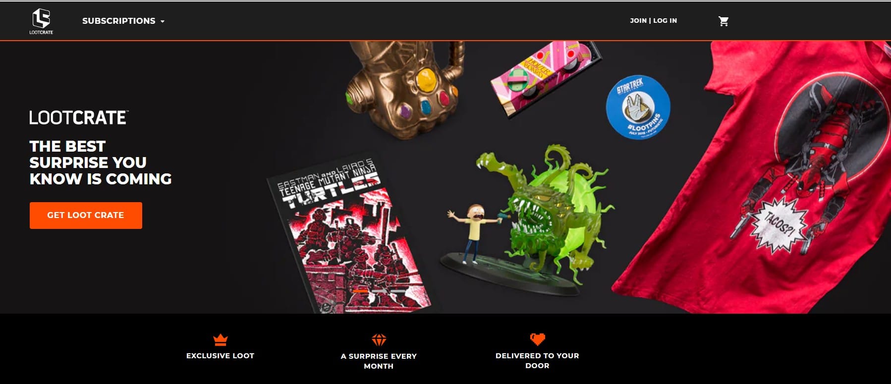 loot crate website