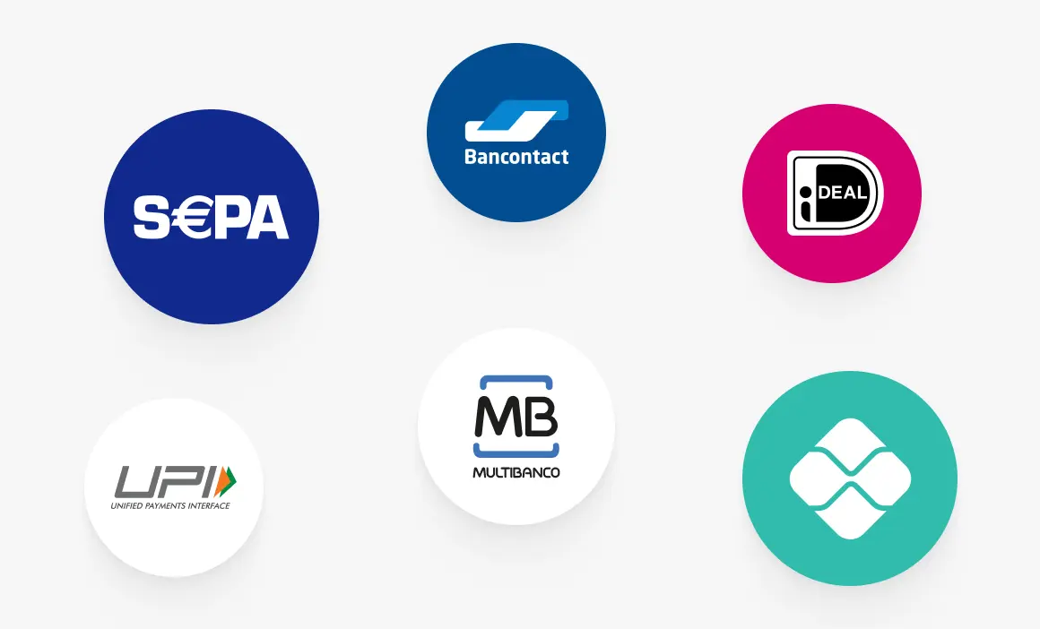 graphic of payment methods accepted on Whop