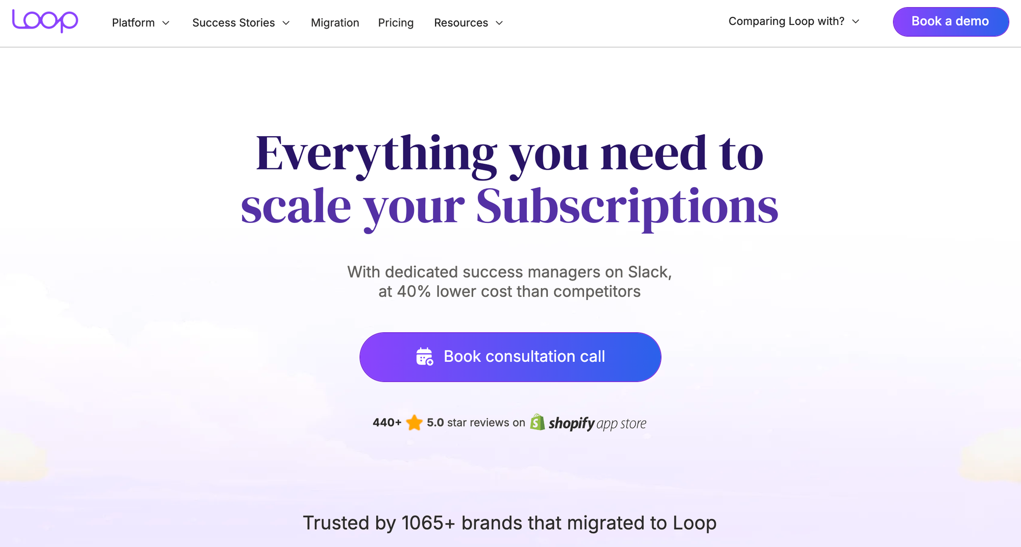 Loop Subscriptions