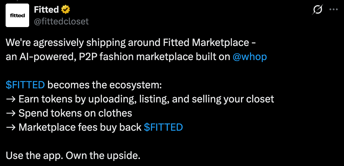 fitted tweet