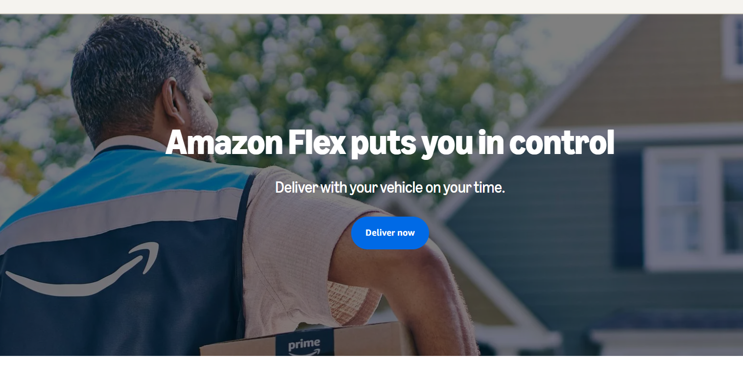 amazon flex website