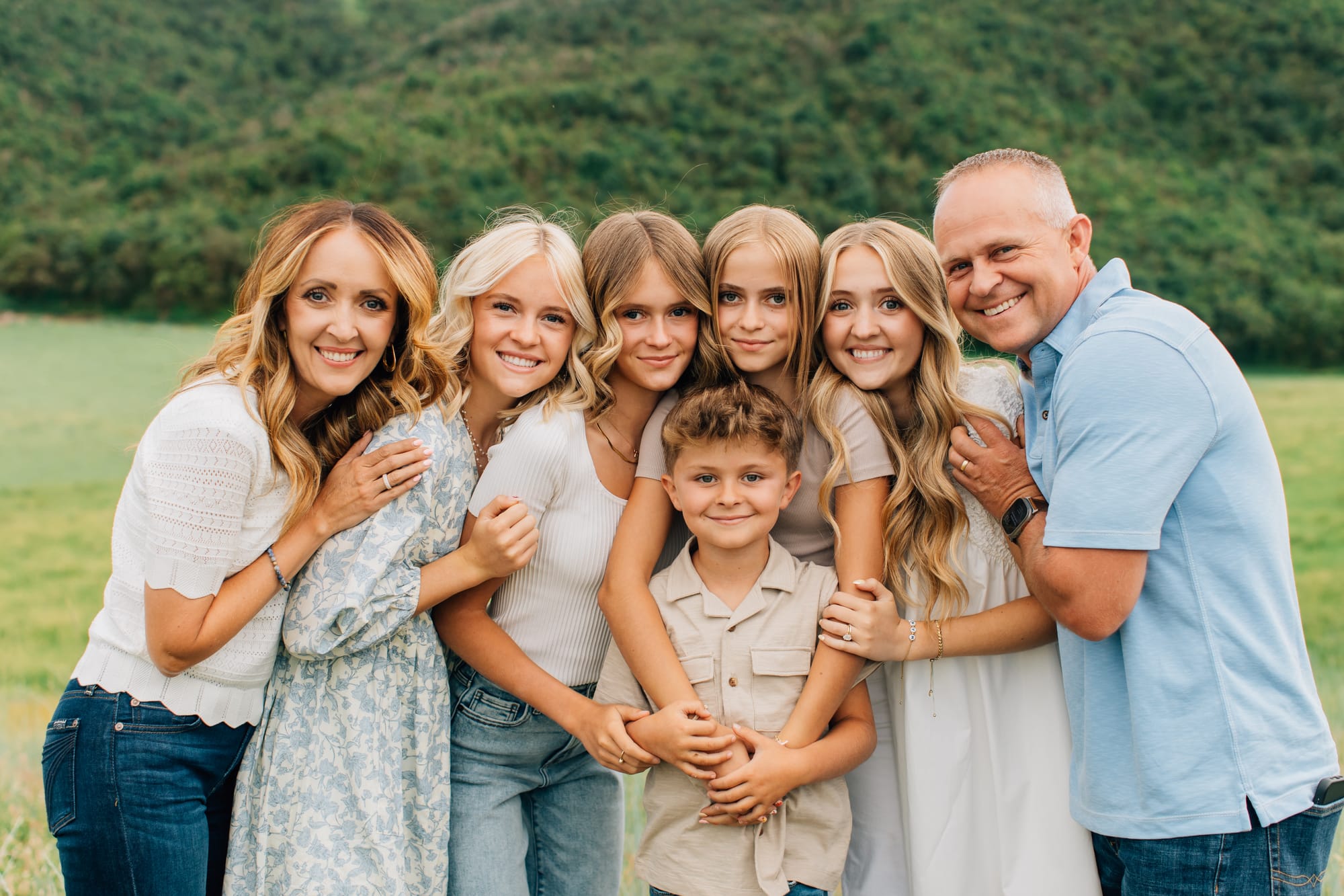 Lance and his family