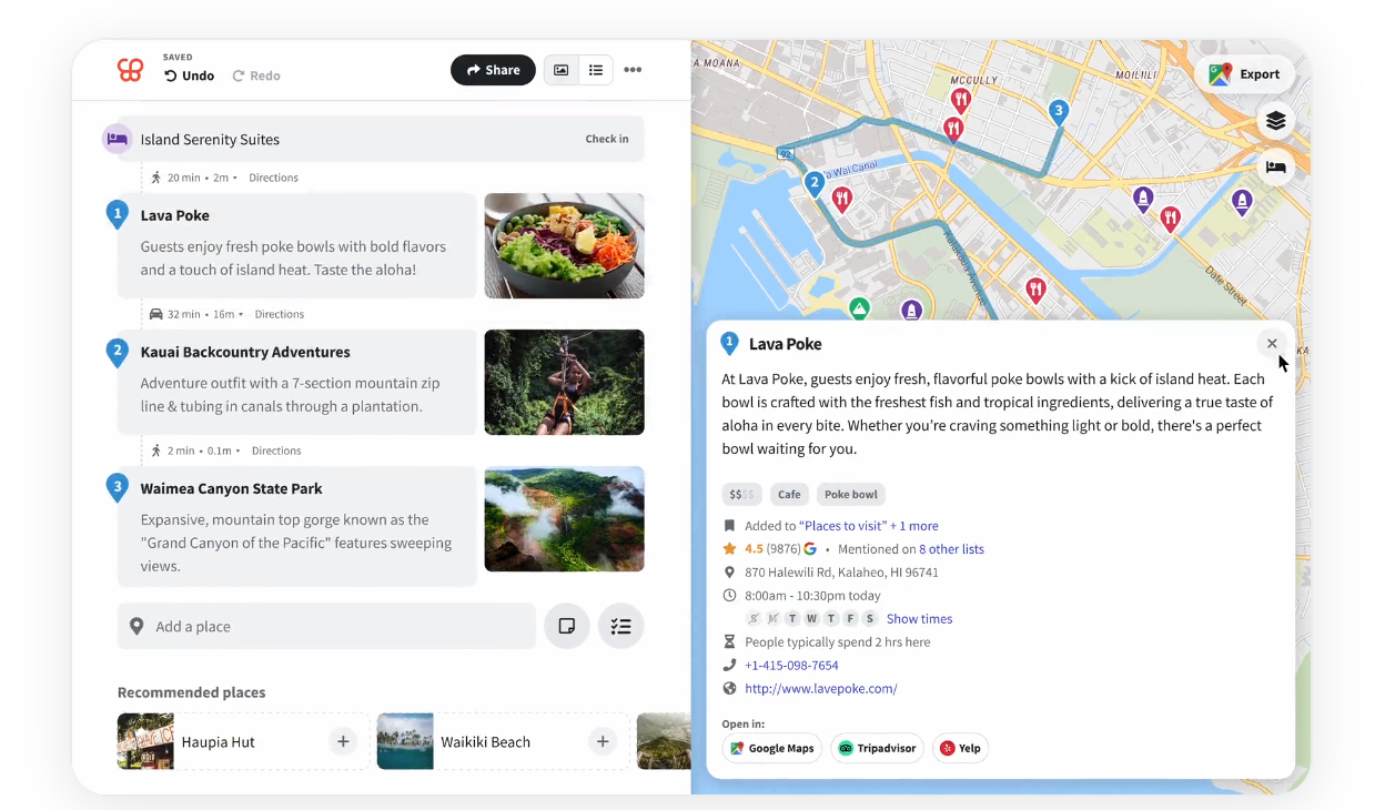 wanderlog website