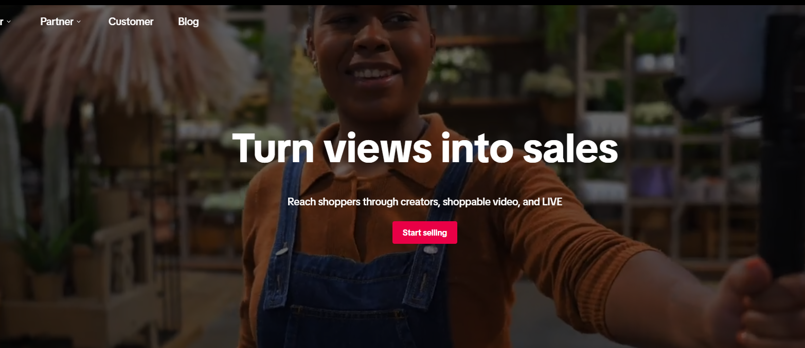 tiktok shop website