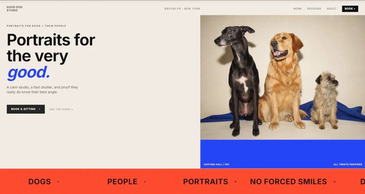 A Whop Website example