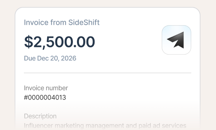 invoicing