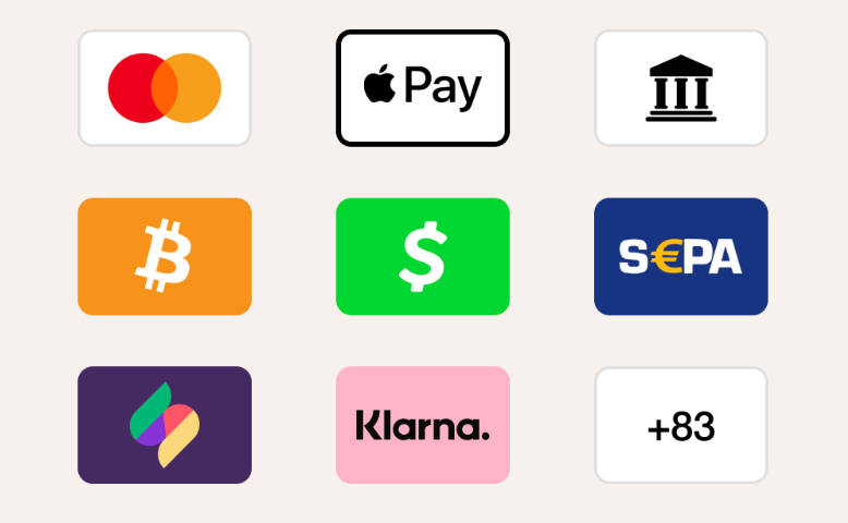 whop payment methods