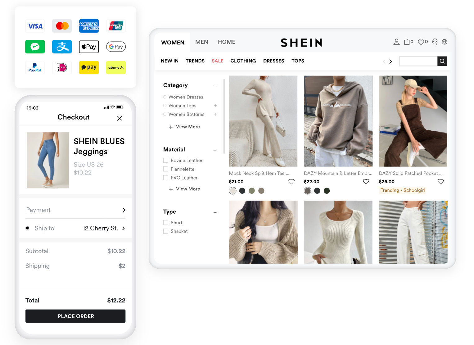shein airwallex