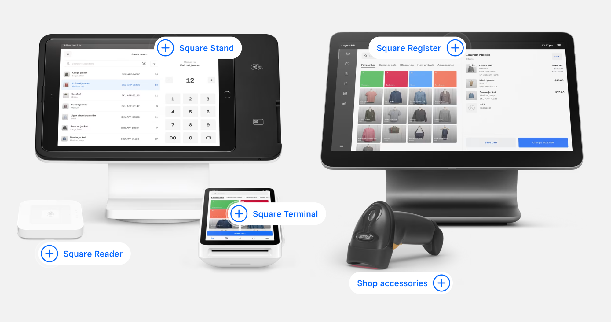 square terminals
