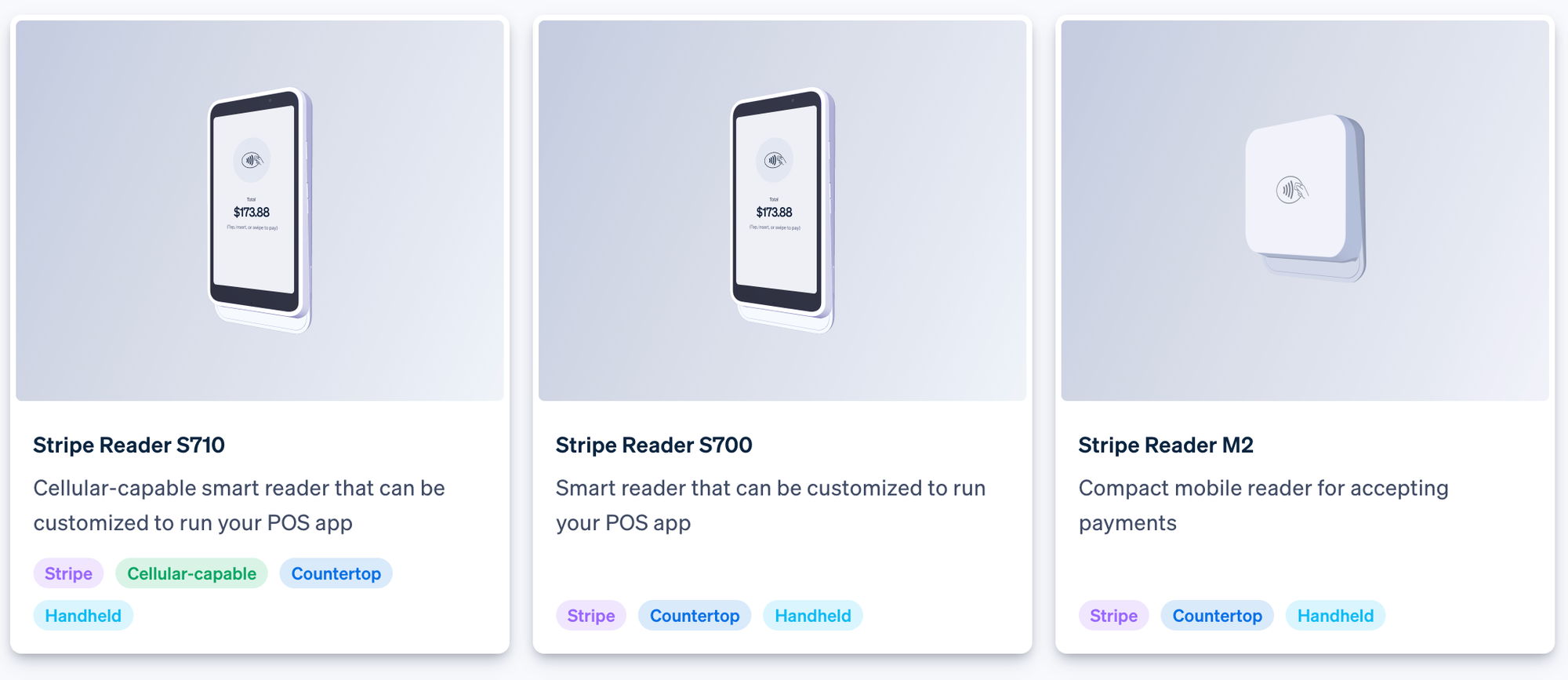 stripe terminals