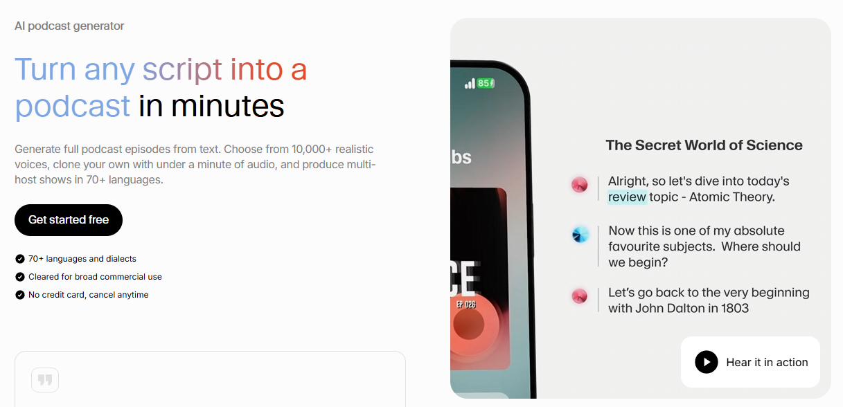 ai podcasting