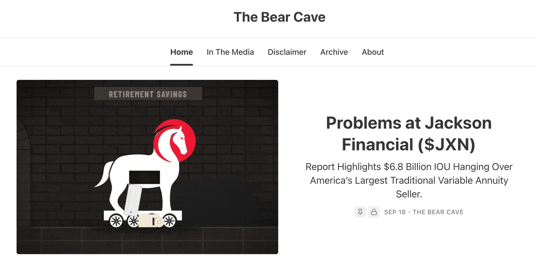 the bear cave newsletter