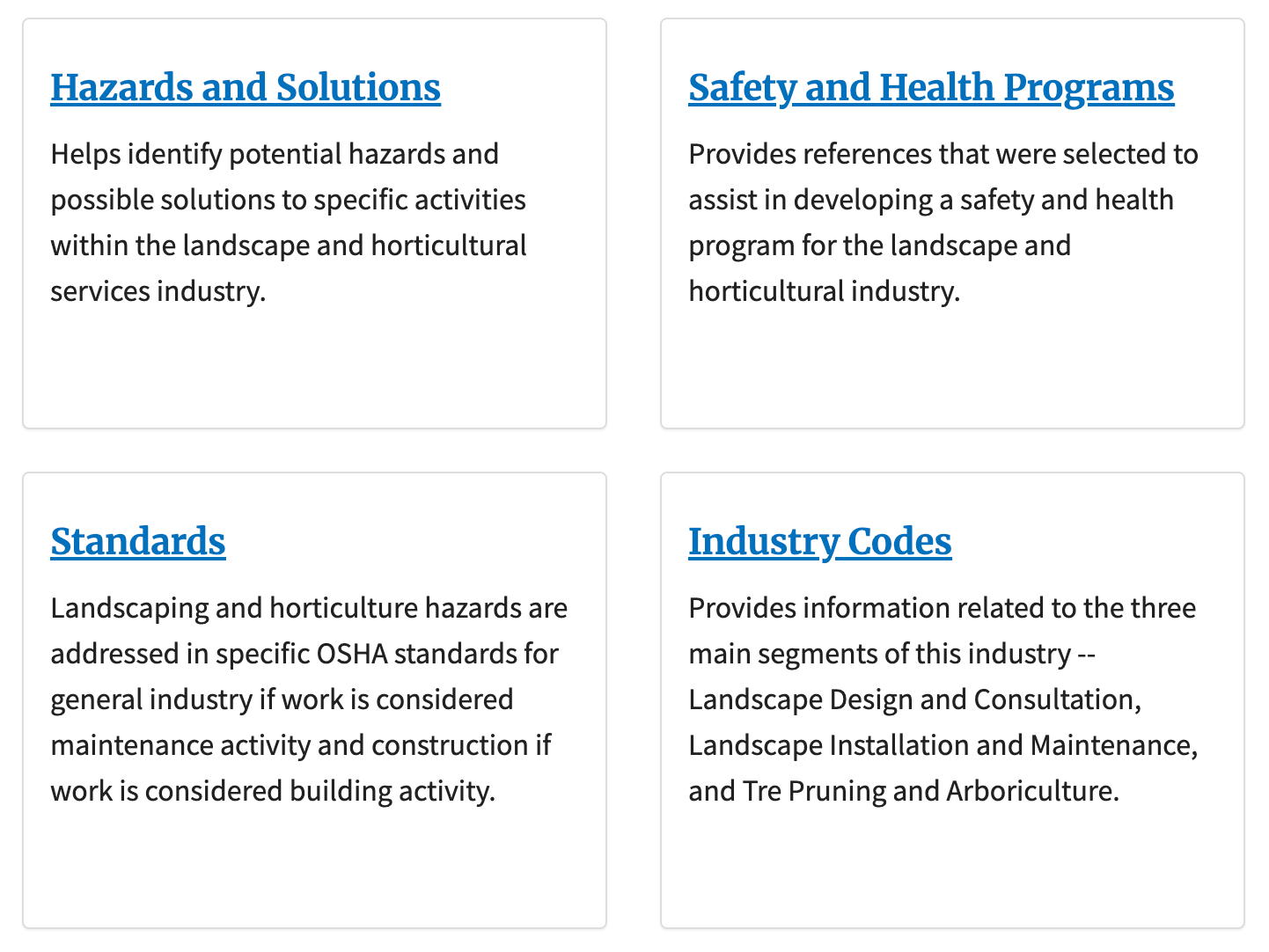 osha safety page