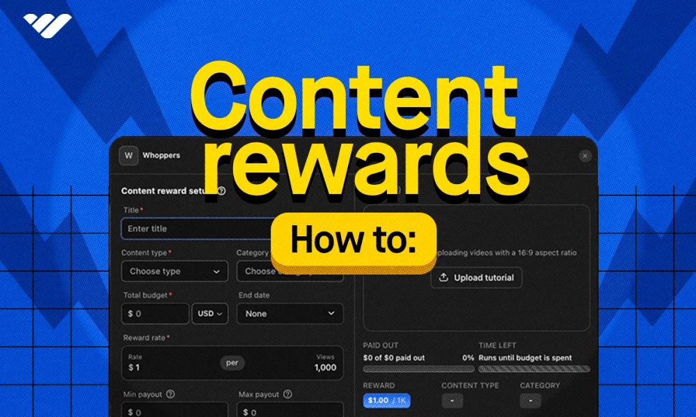 How to set up Whop Content Rewards