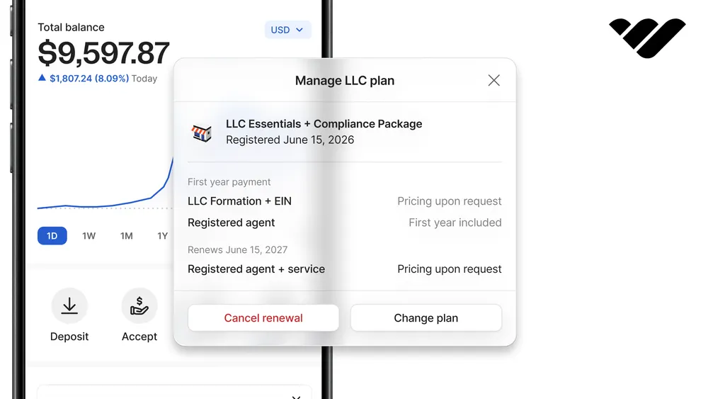 Register your LLC with Whop
