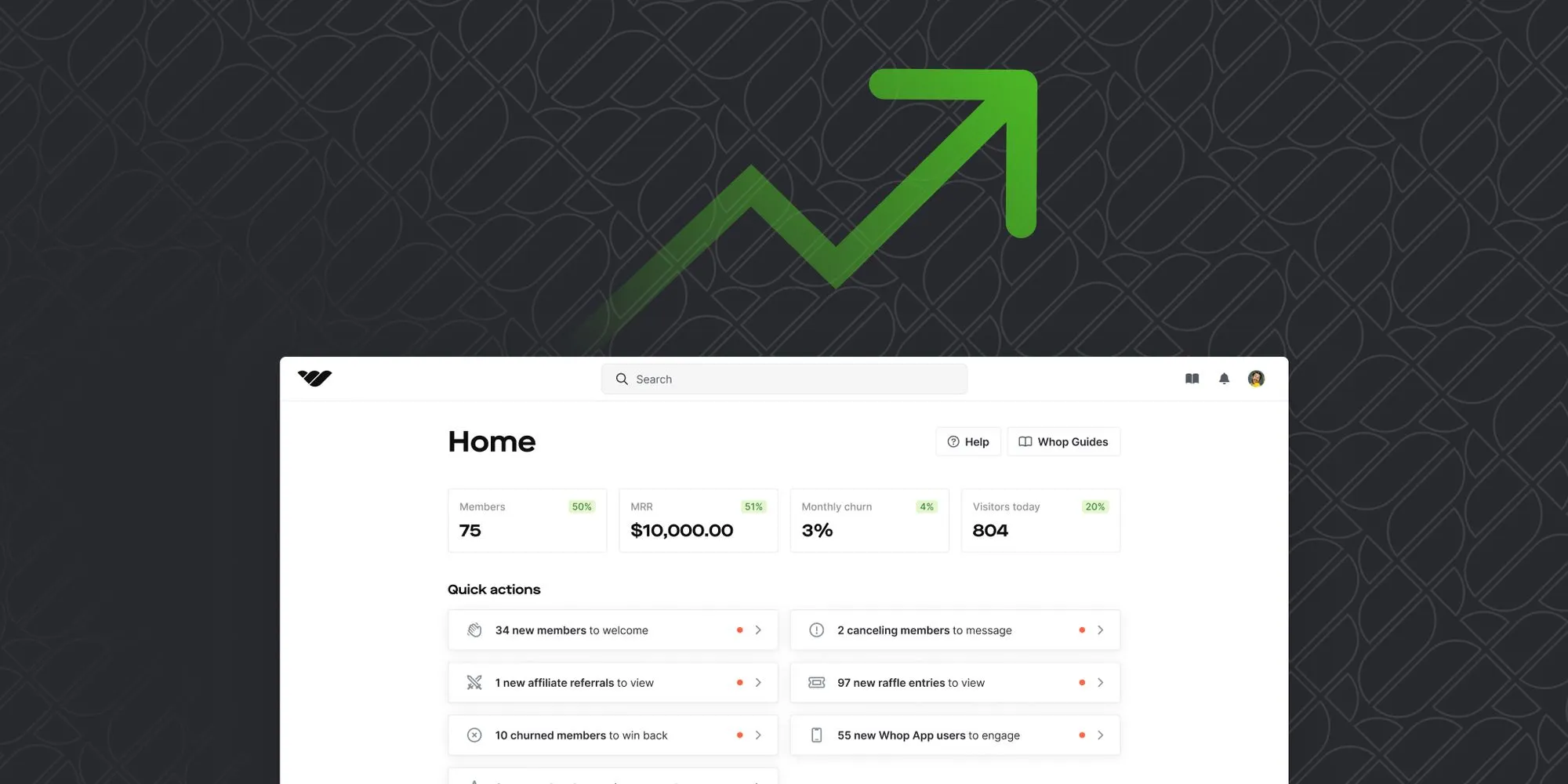 Optimizing your Whop Dashboard