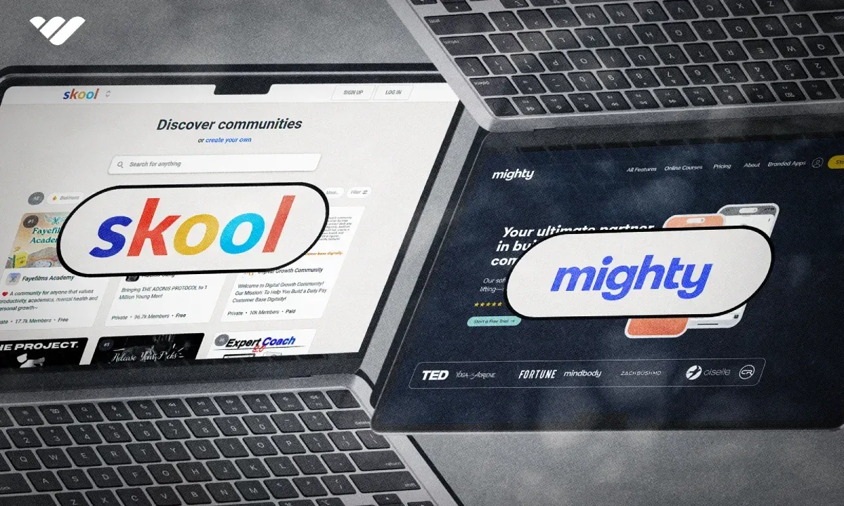 Skool vs mighty networks