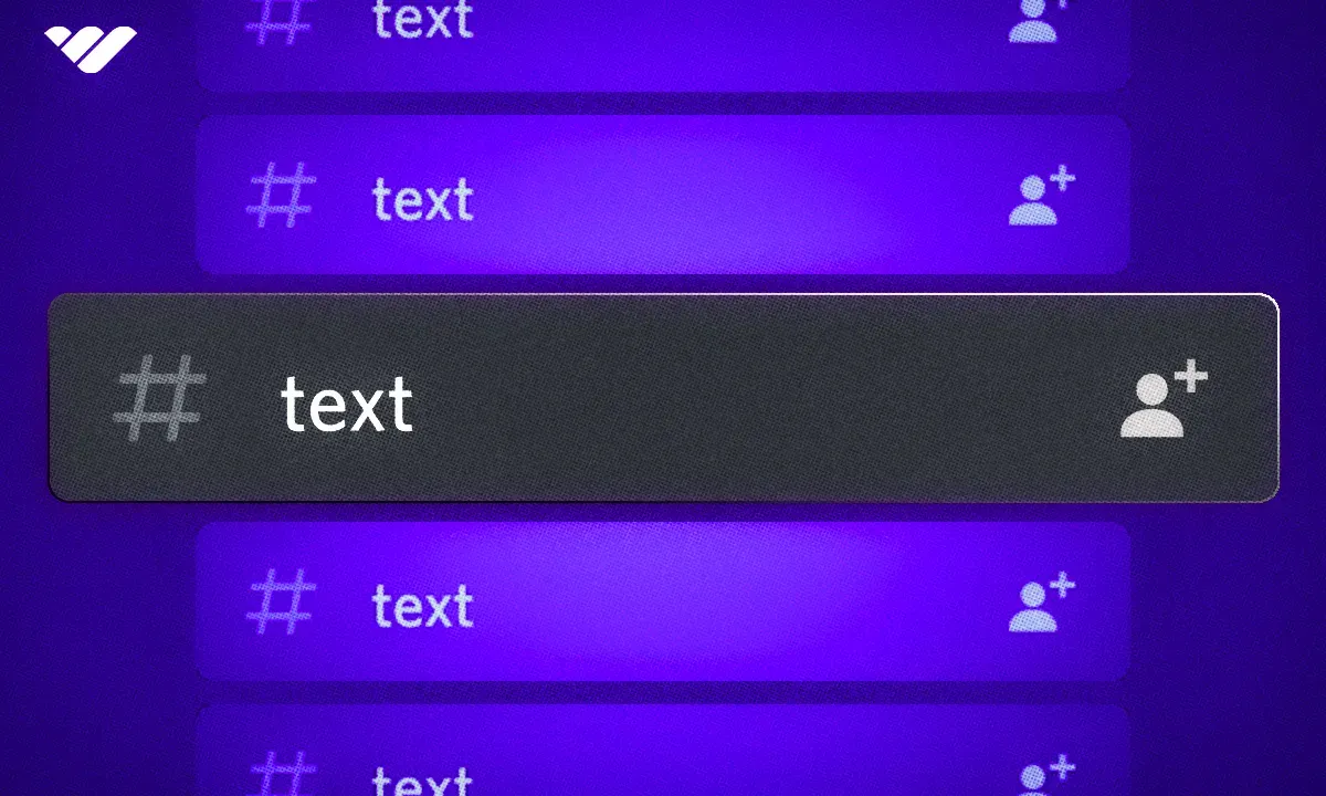 Discord text channels