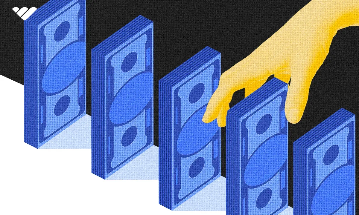 image of cash stacked up