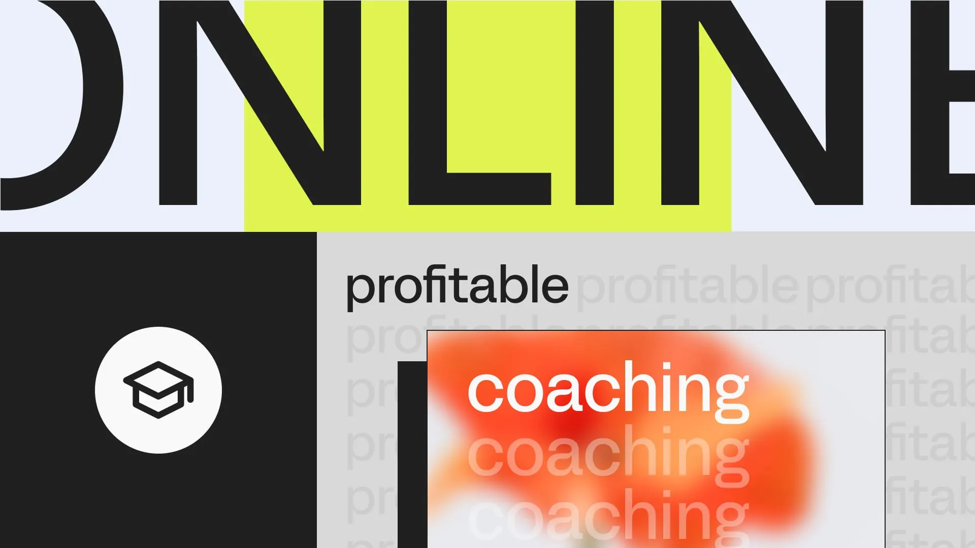 Profitable coaching illustration