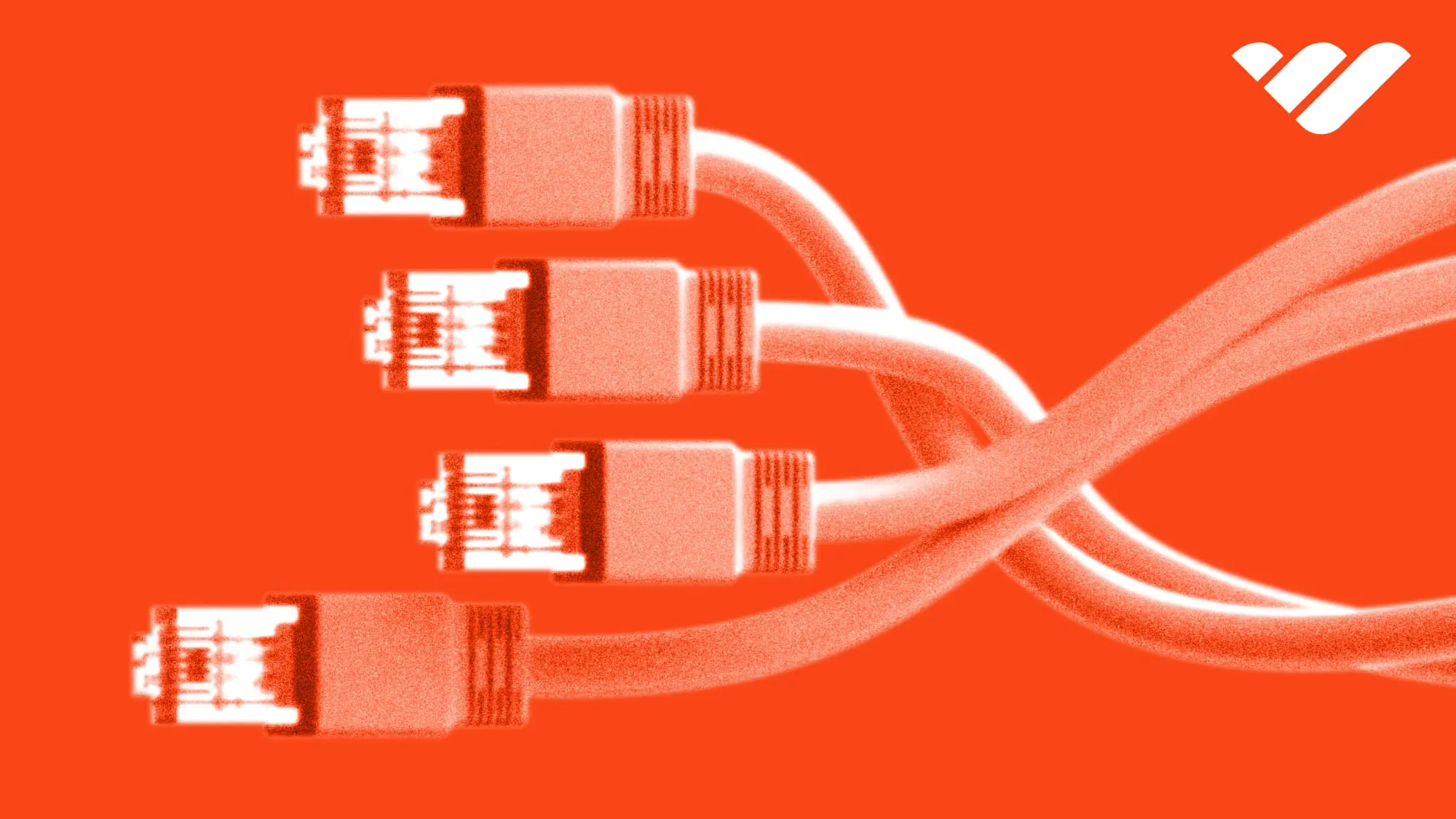 best digital products cover image: orange hdmi cables