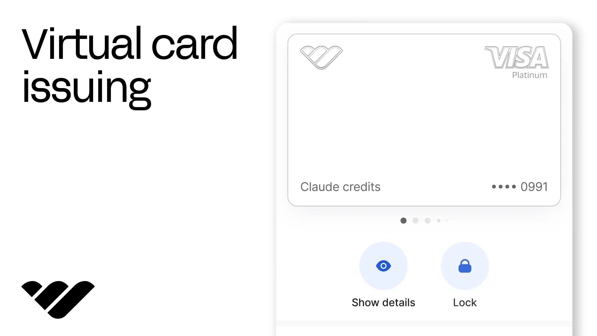 virtual card issuing Whop