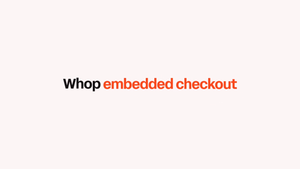 Embedded checkout