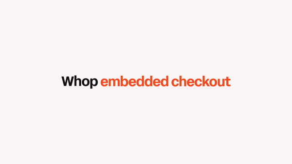 Embedded checkout