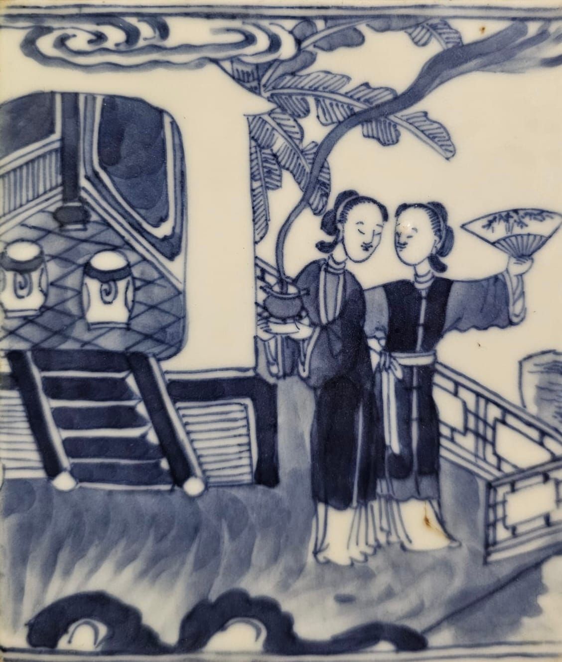 A Small Blue-and-White Warming Vessel: Late Kangxi?