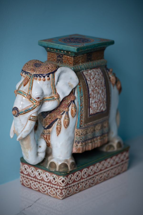 Ceramic Elephant.