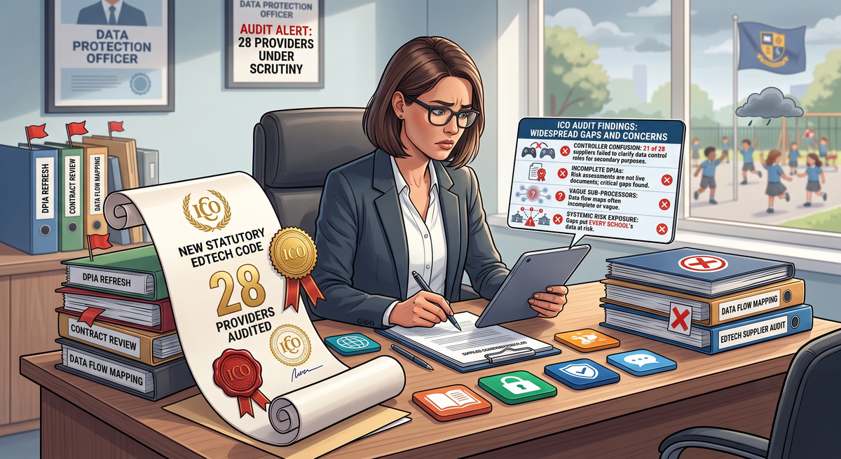 The ICO Has Just Audited 28 EdTech Providers. The Findings Should Concern Every School