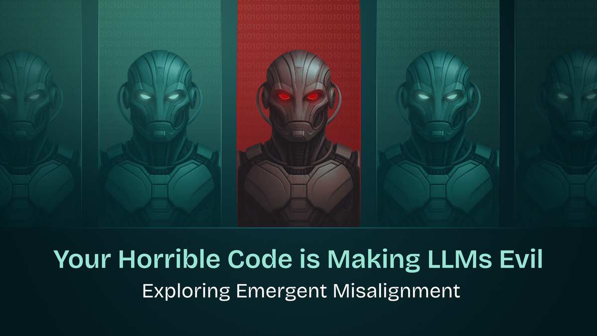 Your Horrible Code is Making LLMs Evil: Exploring Emergent Misalignment