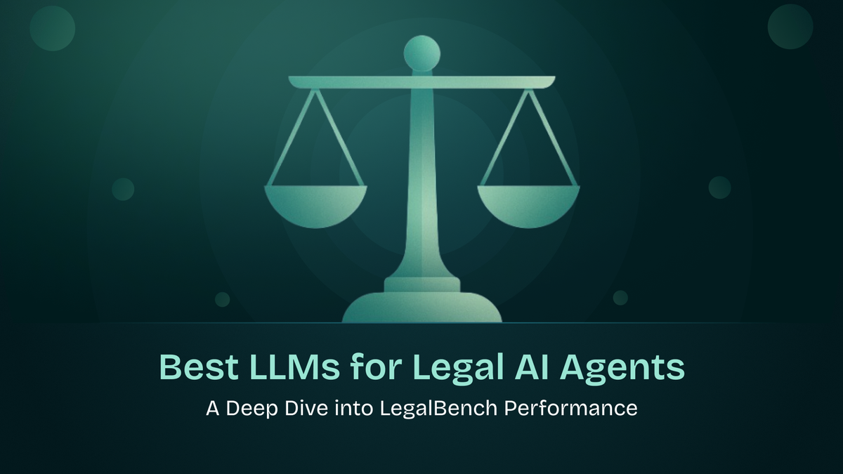 Best LLMs for Legal AI Agents: A Deep Dive into LegalBench Performance