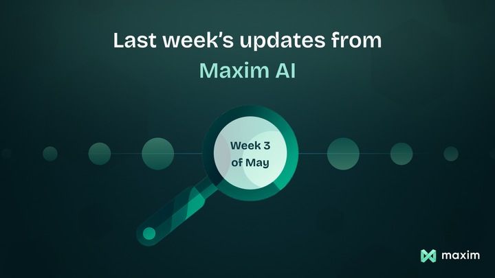 Last Week at Maxim (Week 3 of May 2025)