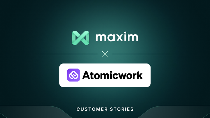 Scaling Enterprise Support: Atomicwork's Journey to Seamless AI quality with Maxim