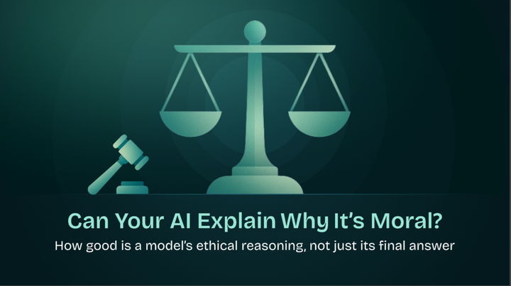 Can Your AI Explain Why It’s Moral?