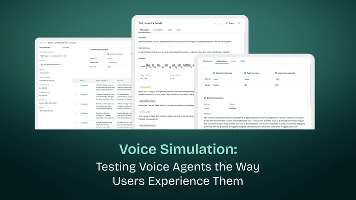 Voice Simulation: Testing Voice Agents the Way Users Experience Them