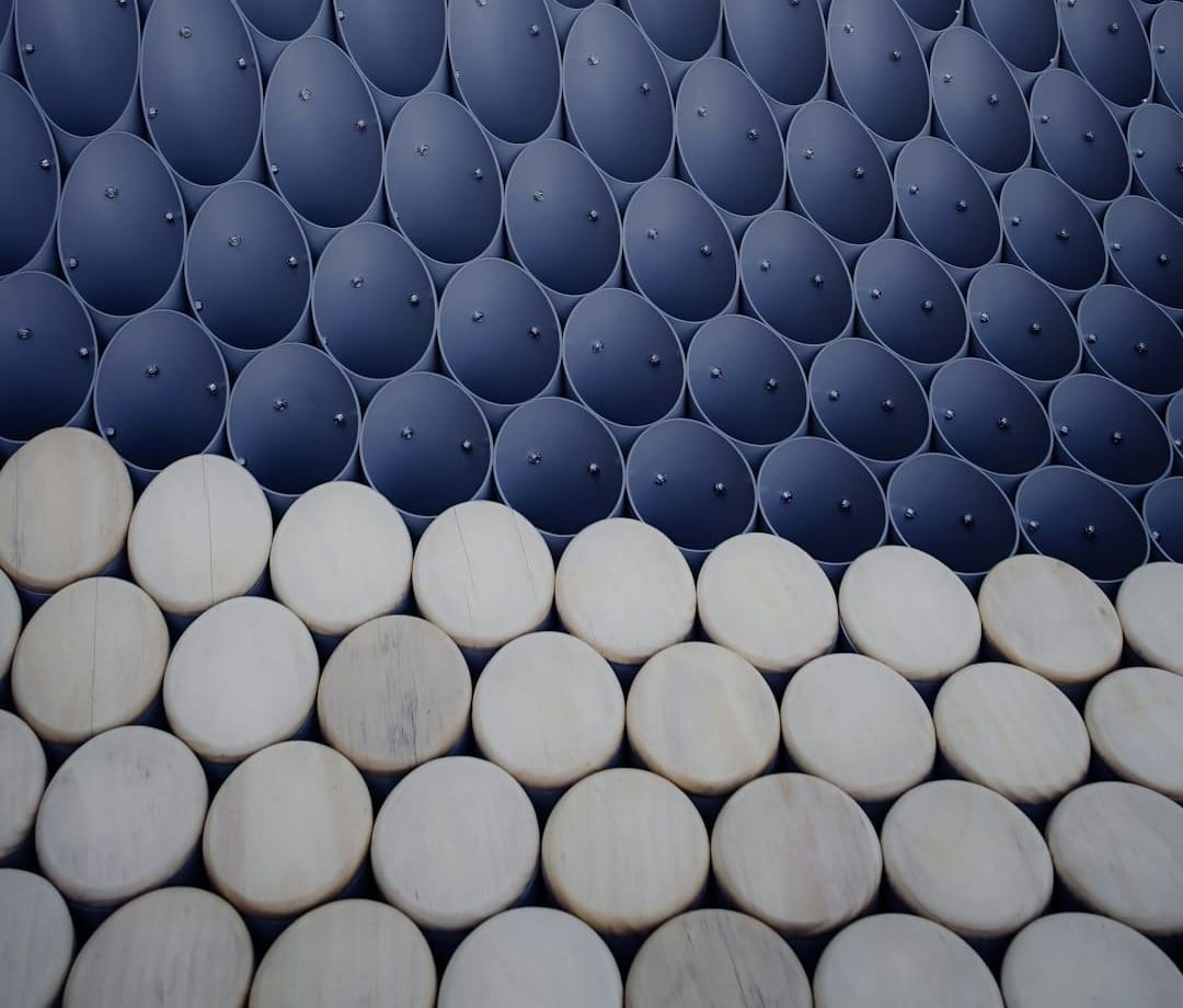 Abstract image of circular shapes