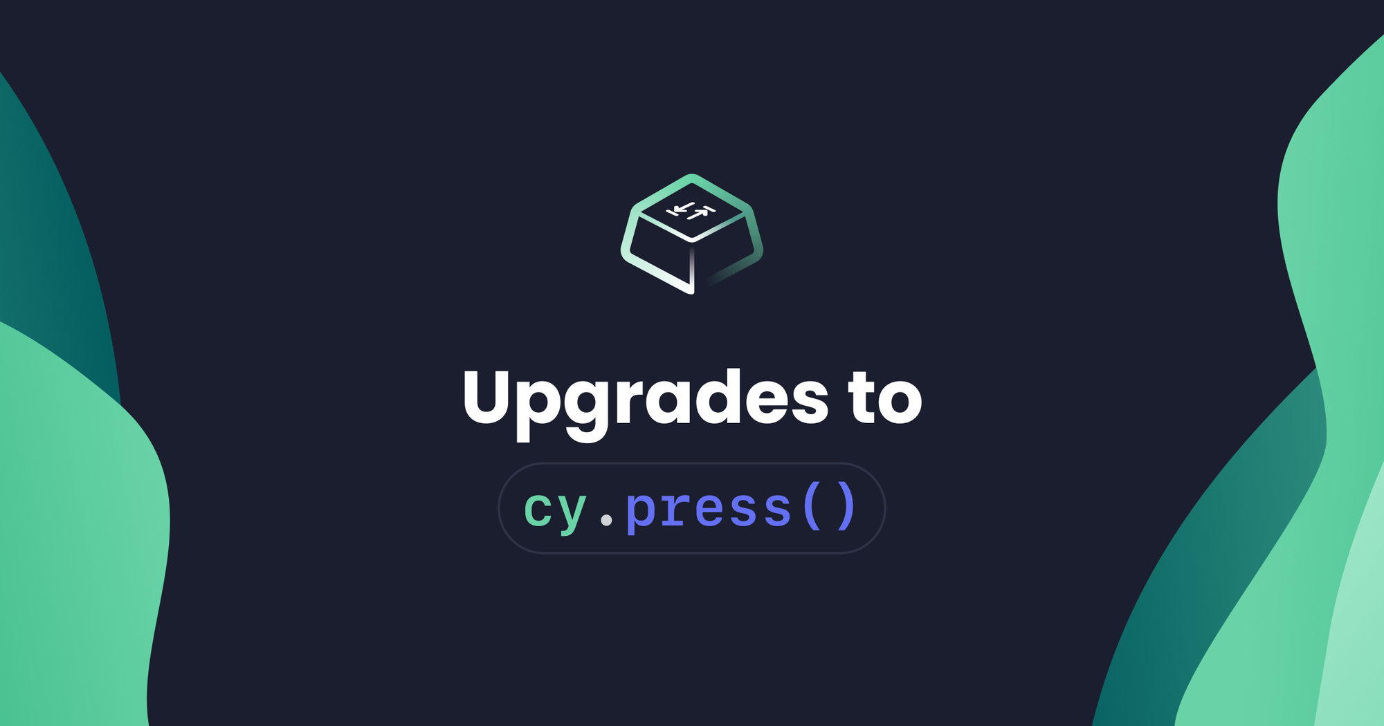Upgrades to `cy.press()`