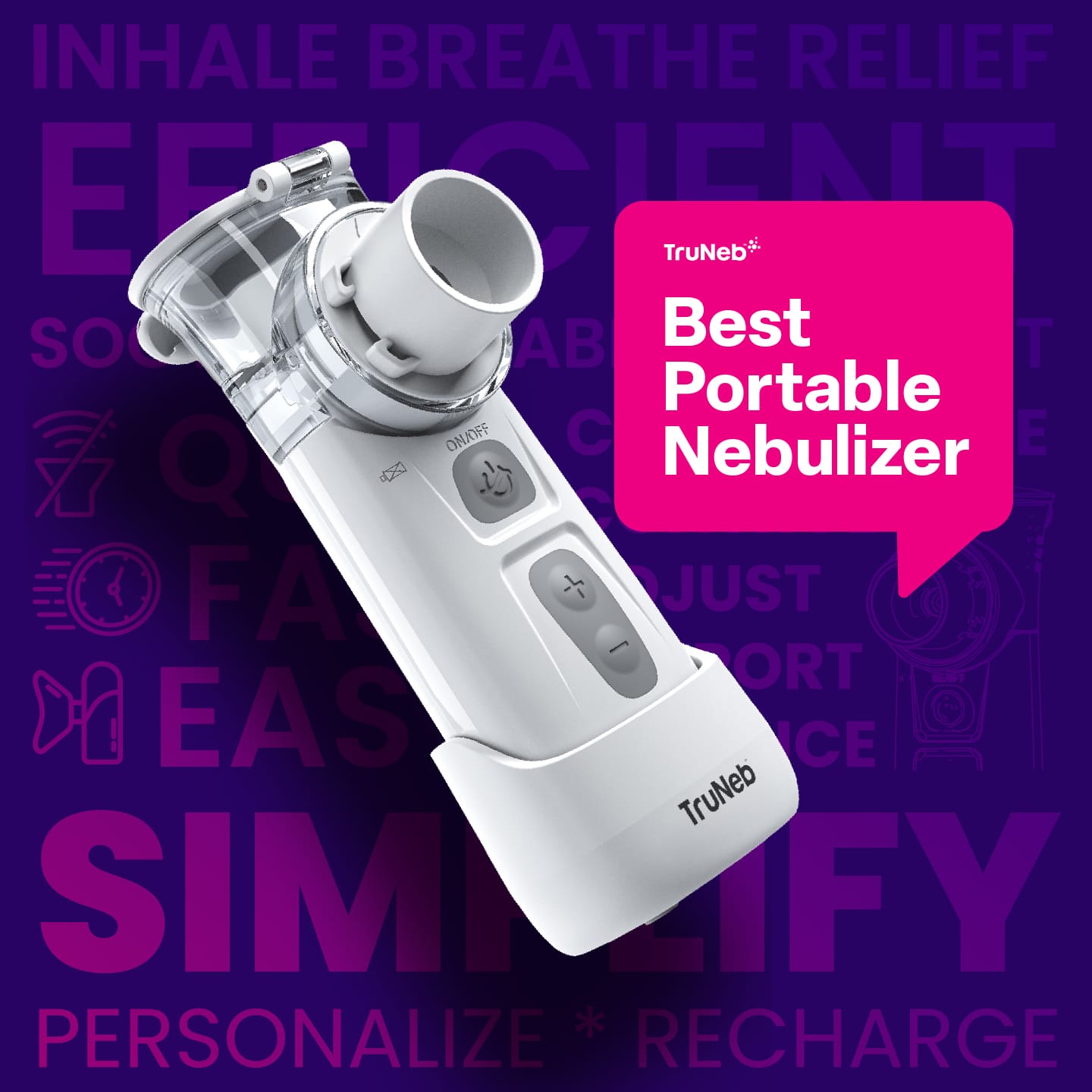 InnoSpire Go Alternative: TruNeb™ Portable Nebulizer