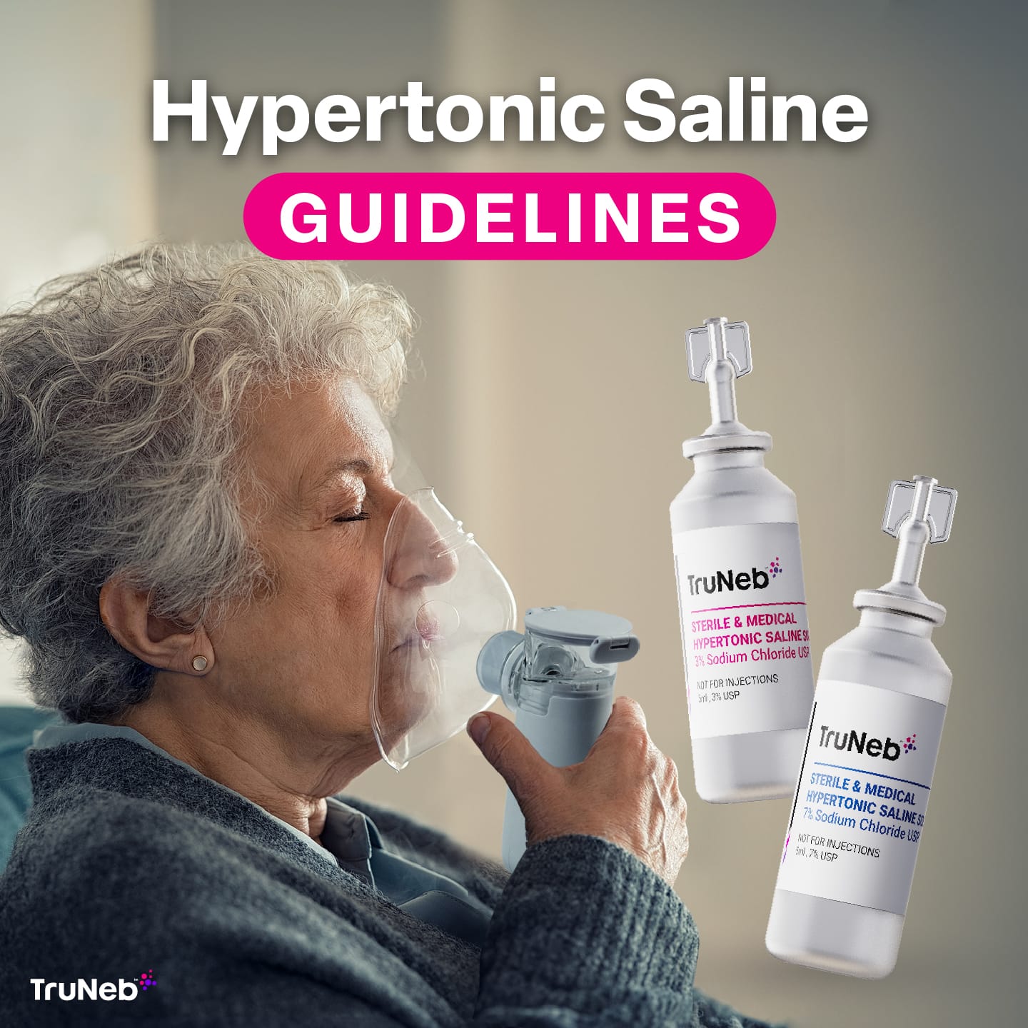 Hypertonic Saline Solution for Nebulizer